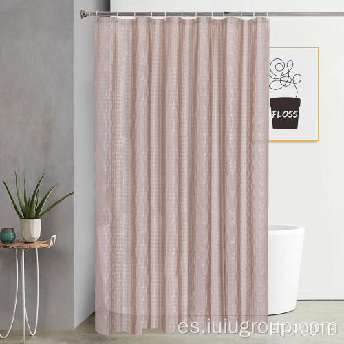 cortina de ducha transparente de diseño personalizado